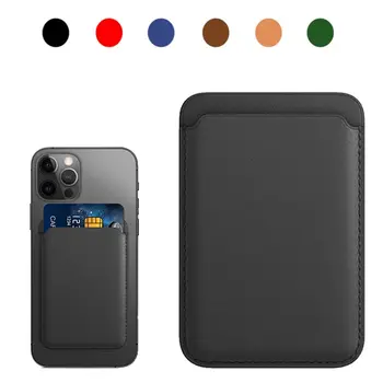 1 stk Kort-Holder+1stk dobbeltklæbende Tape-Kort Holder taske Til iPhone/Androider Mini Læder Pung Cover-Kortet iPhone Taske