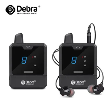 Debra ER-Mini UHF Wireless In-Ear Monitor System Professional Fase Modtager til Små Koncerter, Teater Hovedtelefon Tilbehør