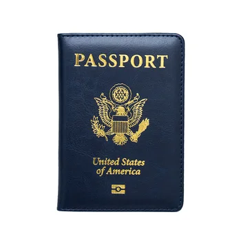 USA Kvinder Mænd Pas Dække Forenede Stater Passport Indehaveren Tilfælde Rejser Bank-Kort ID-Kort Holder Cash Business-Wallet