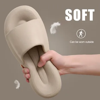 Flip-flops sommeren kvinder er tykke platform, non-slip tavs sandaler blød tunge mode flip-flops kvinder