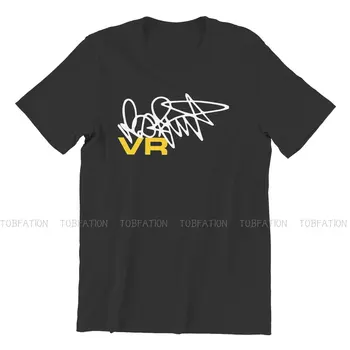Moto GP Rossi Hånd Signatur Tshirt Vintage Gotiske Mænd er t-Shirts Toppe Stor Størrelse Bomuld O-Neck T-Shirt