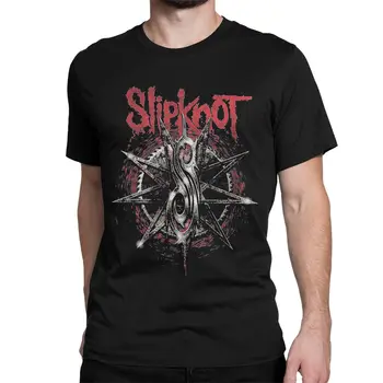 Mænd Kvinder Slipknots Tunge Psykiske Stars T-Shirt, 100% Bomuld Tøj, Vintage Kort Ærme T-Shirts Fødselsdagsgave T-Shirt