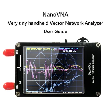 NanoVNA Vector Network Analyzer 50KHz-900MHz Stående Bølger Kortbølget MF, HF, VHF, UHF Antenne Analyzer Digital Nano VNA Tester