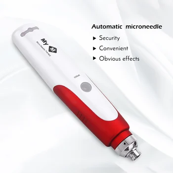 Derma pen Kablede Maskine Derma System Terapi Professionel Elektrisk Massage Pen Rynke Ar Fjernelse Enhed, Patron