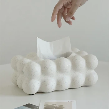 Kreative Tissue Box Holder koreanske Nordisk Stil 5 bolde Skumfiduser Væv Kasser Tilfældet for Stue Dekoration koreanske Indretning