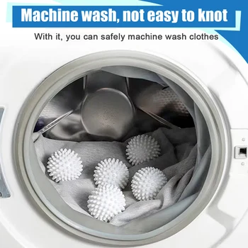 PVC Tørretumbler Bolden Genanvendelige Tøjvask bolde Vaskemaskine Tørring Skyllemiddel Kugle for en Home Tøj, Rengøring Bolden Værktøj Accessrice