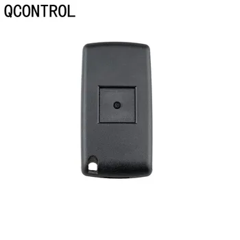 QCONTROL Bil Fjernbetjening Nøgle, der Passer til PEUGEOT 207 208 307 308 og 408 Partner (CE0536 SPØRGE/FSK, 2 Knapper HU83)