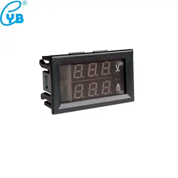 YB27VA DC0-100V 300V LED Digital Voltmeter Amperemeter 999mA 10A 20A 50A 100A Amp Volt Spænding Nuværende Meter Tester Dobbelt LED-Display